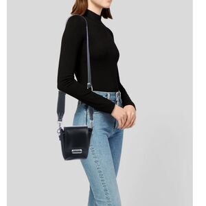 CREATURES OF COMFORT Camera Leather Crossbody Bag